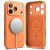 Etui Ringke Silicone Magnetic do iPhone 17 Pro – Tangerine (MagSafe) Pomarańczowe